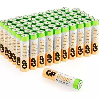 Алкалиновые батарейки GP super alkaline 24A-2CRVS60