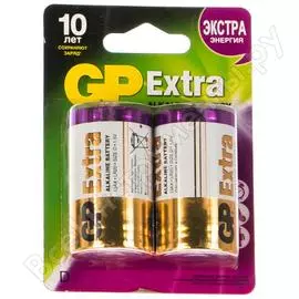 Алкалиновые батарейки GP Extra Alkaline 13AXNEW-2CR2