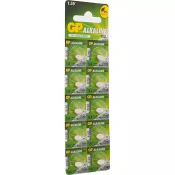 Алкалиновые пуговичные батарейки GP 164A 164FRA-2C10