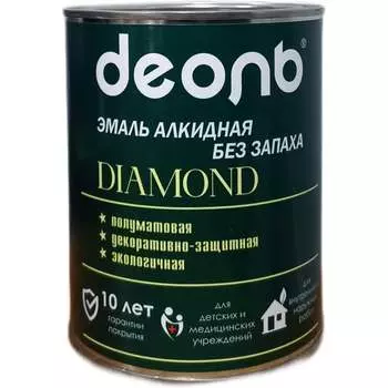 Алкидная эмаль Деоль Diamond DBZW1