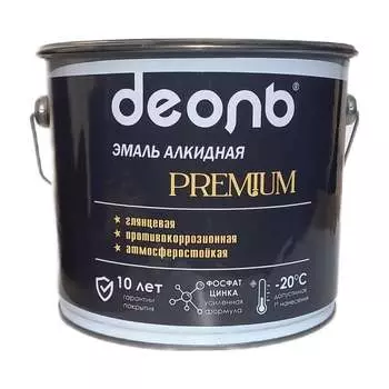 Алкидная эмаль Деоль PREMIUM DPREMGRT3