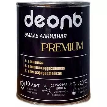 Алкидная эмаль Деоль PREMIUM DPREMW1
