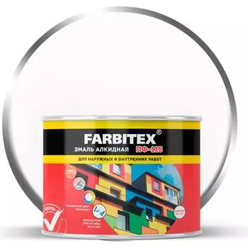 Алкидная эмаль Farbitex ПФ-115 4300009083