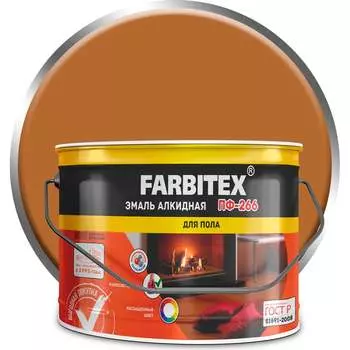 Алкидная эмаль Farbitex ПФ-266 4300011430