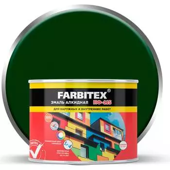 Алкидная эмаль Farbitex ПФ-115 4300009074