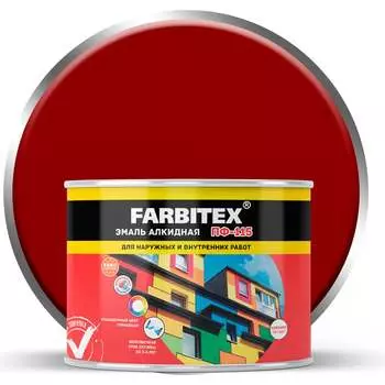 Алкидная эмаль Farbitex ПФ-115 4300009082