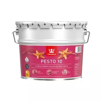 Алкидная эмаль Tikkurila песто 10 700001169