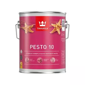 Алкидная эмаль Tikkurila песто 10 700001168