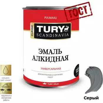 Алкидная эмаль TURY ПФ-115 2004831