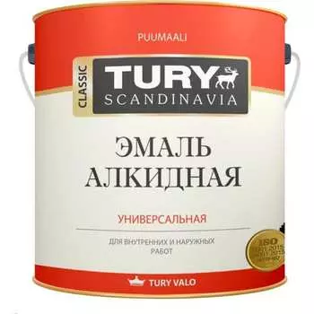 Алкидная эмаль TURY
