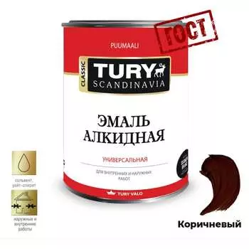 Алкидная эмаль TURY ПФ-115 2004814