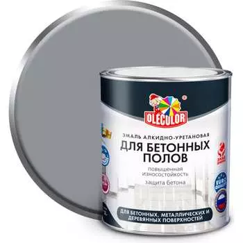 Алкидно-уретановая эмаль для бетонных полов Olecolor 4300002255
