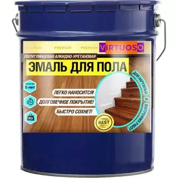 Алкидно-уретановая эмаль для пола Virtuoso