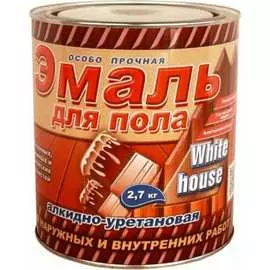 Алкидно-уретановая эмаль для пола White House 15325