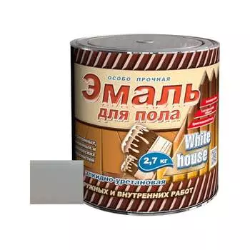 Алкидно-уретановая эмаль для пола White House 15327