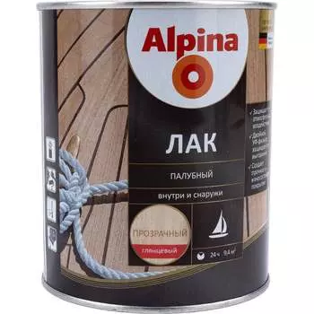 Алкидно-уретановый лак ALPINA 948103966