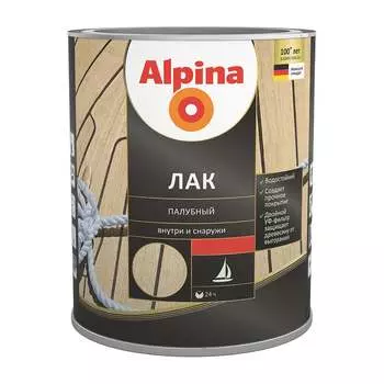 Алкидно-уретановый палубный лак ALPINA 948103984