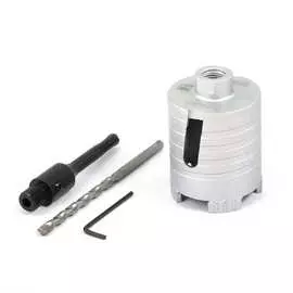 Алмазная коронка по бетону Hilberg Laser Five Teeth HP272