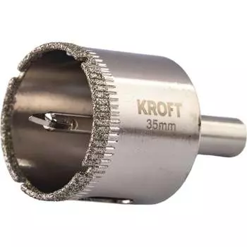 Алмазная коронка по керамике KROFT 559535