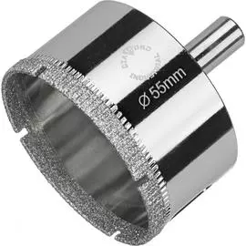 Алмазная коронка по керамике, плитке и стеклу Diamond Industrial DIDCBC055