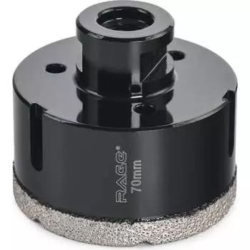 Алмазная коронка по керамике RAGE 559525