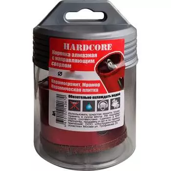 Алмазная коронка по керамограниту и мрамору Hardcore 154060