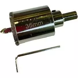 Алмазная коронка по керамограниту, стеклу SKRAB 31035