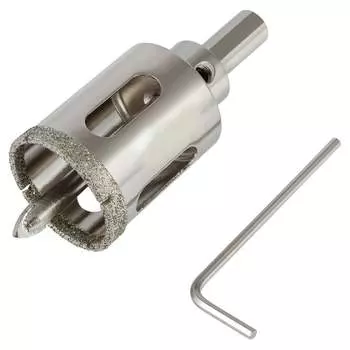 Алмазная коронка по стеклу и керамической плитке Резолюкс 64060