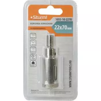Алмазная коронка Sturm 1055-10-2270