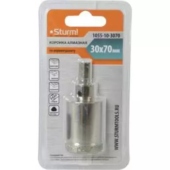 Алмазная коронка Sturm