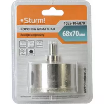 Алмазная коронка Sturm 1055-10-6870