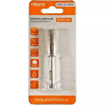 Алмазная коронка Sturm