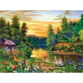 Алмазная мозаика картина стразами Остров сокровищ