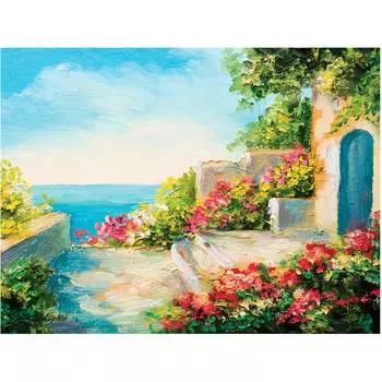 Алмазная мозаика картина стразами Остров сокровищ