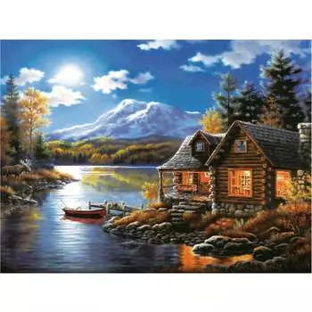 Алмазная мозаика картина стразами Остров сокровищ