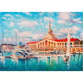 Алмазная мозаика картина стразами Остров сокровищ 662590