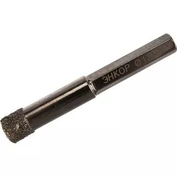 Алмазное сверло для керамогранита Энкор 48323