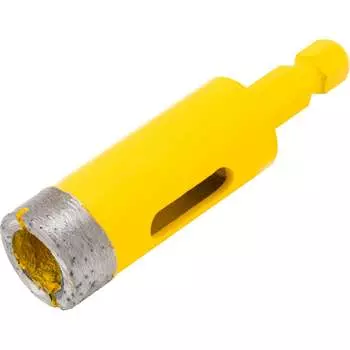 Алмазное сверло по керамограниту Denzel 72679