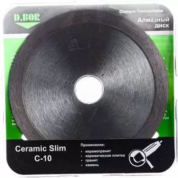 Алмазный диск D.BOR Ceramic Slim C-10 CS-C-10-0125-022