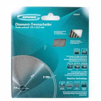 Алмазный диск GROSS 730297