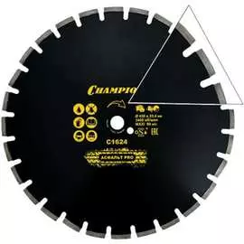 Алмазный диск по асфальту Champion PRO Asphafight C1624