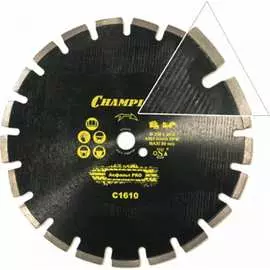 Алмазный диск по асфальту Champion PRO Asphafighta C1610
