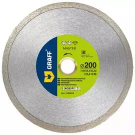 Алмазный диск по керамике GRAFF Master 1020010-10