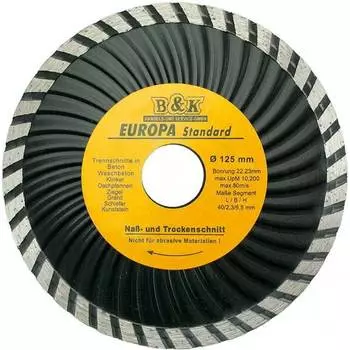 Алмазный диск TORGWIN EUROPA S58558