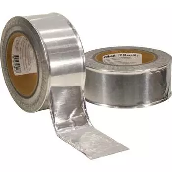 Алюминиевая безосновная самоклеящаяся лента VINTANET 211 50ММХ50М