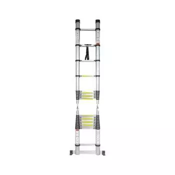 Алюминиевая бытовая телескопическая лестница-стремянка Forsage f-up310-m 54164