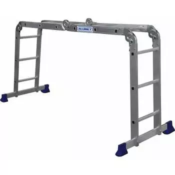 Алюминиевая четырехсекционная шарнирная лестница Алюмет Серия ТL TL 4033