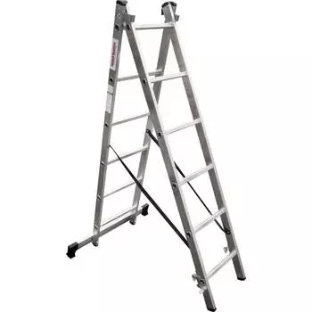 Алюминиевая двухсекционная лестница Новая Высота NV1220 1220206