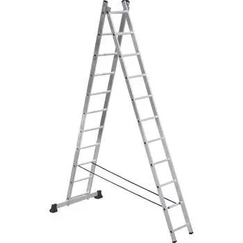 Алюминиевая двухсекционная лестница Scala Sc 2011