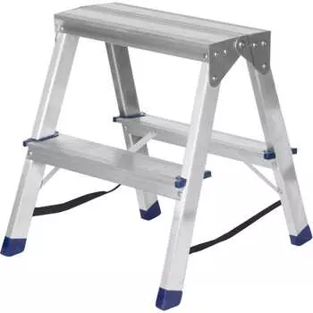 Алюминиевая двухсторонняя стремянка РемоКолор 63-0-022